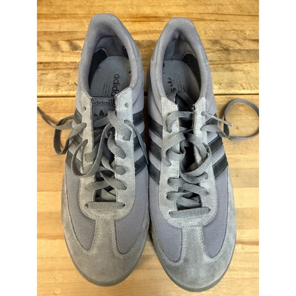 Adidas Dragon Mens Gray Black Suede Mesh Retro Sneakers G17342 Size 10